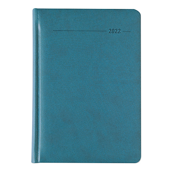 Wochen-Minitimer Tucson türkis 2022 - Buch-Kalender A6 (11x15 cm) - 1 Woche 2 Seiten - 192 Seiten - Alpha Edition