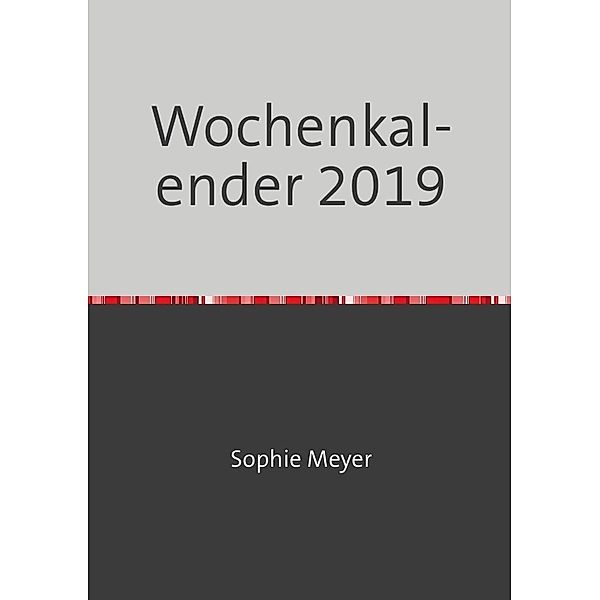 Wochenkalender 2019, Wiebke Brüggemann