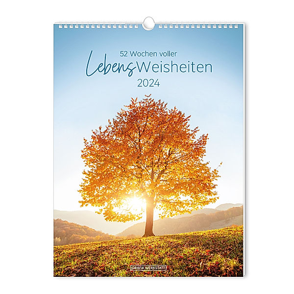 Wochenkalender 2024 LebensWeisheiten