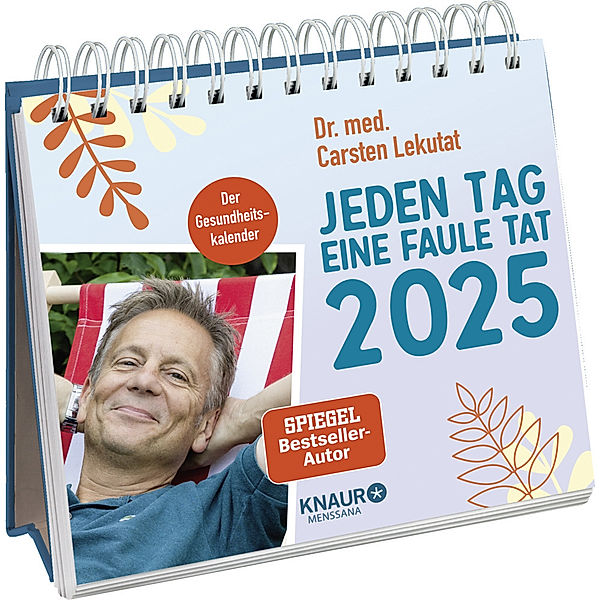Wochenkalender 2025: Jeden Tag eine faule Tat, Carsten Lekutat