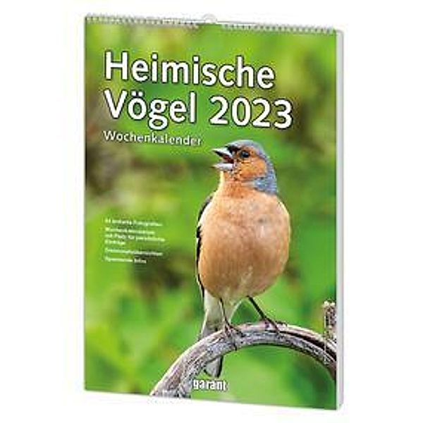 Wochenkalender Heimische Vögel 2023