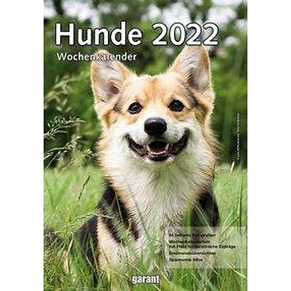 Wochenkalender Hunde 2022