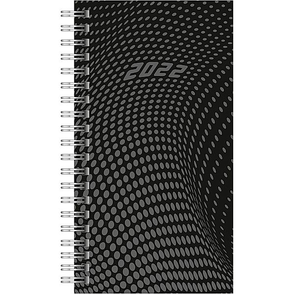 Wochenkalender Modell Timing 2, 2022, PP-Einband schwarz