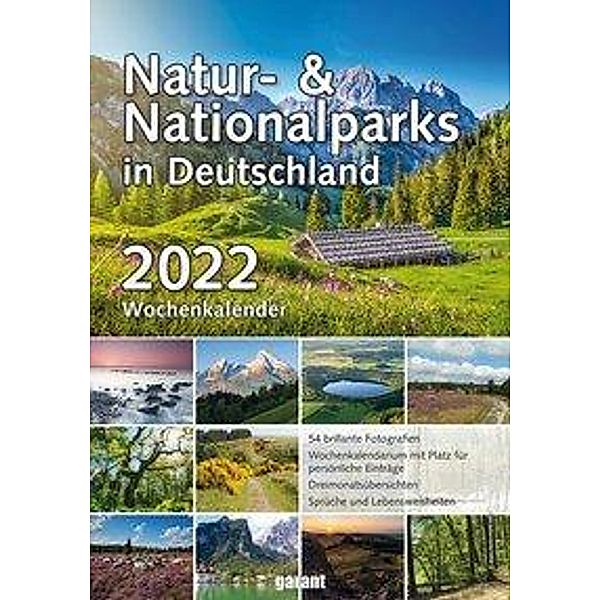 Wochenkalender Natur- und Nationalparks 2022