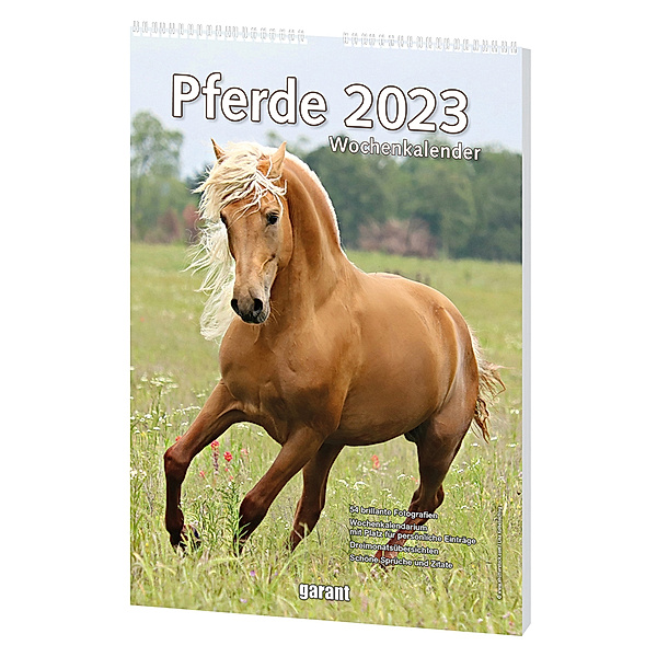 Wochenkalender Pferde 2023
