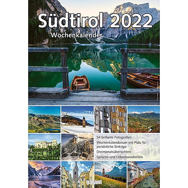 Wochenkalender Südtirol 2022