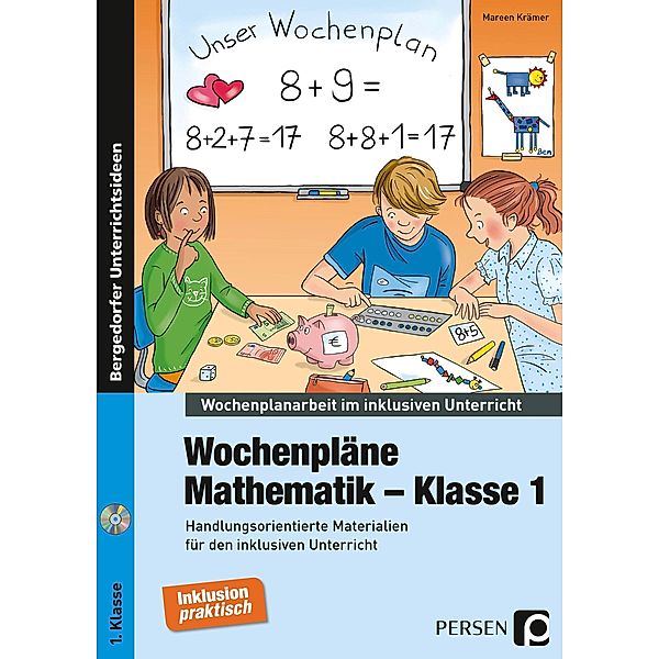 Wochenpläne Mathematik - Klasse 1, m. 1 CD-ROM, Mareen Krämer