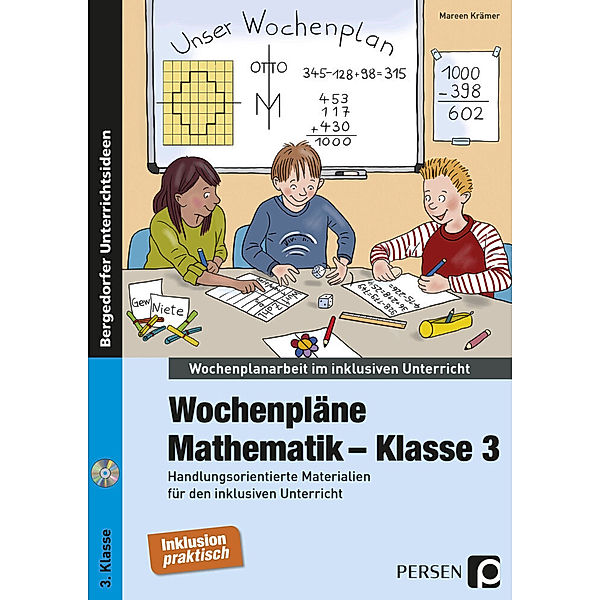 Wochenpläne Mathematik - Klasse 3, m. 1 CD-ROM, Mareen Krämer