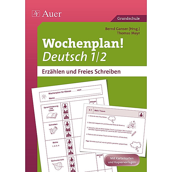 Wochenplan Deutsch 1/2,  Erzählen/Freies Schreiben, Thomas Mayr