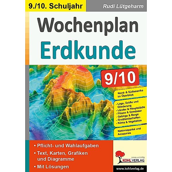 Wochenplan Erdkunde / Klasse 9-10 / Wochenplan, Rudi Lütgeharm