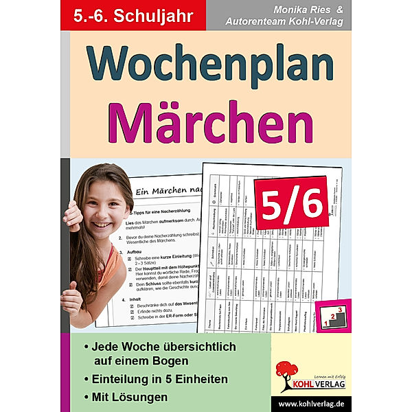 Wochenplan Märchen 5/6, Monika Ries