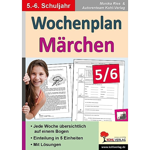 Wochenplan Märchen / Klasse 5-6, Monika Ries