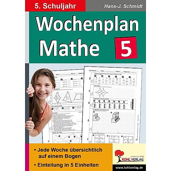 Wochenplan Mathe / 5. Schuljahr, Hans-J. Schmidt