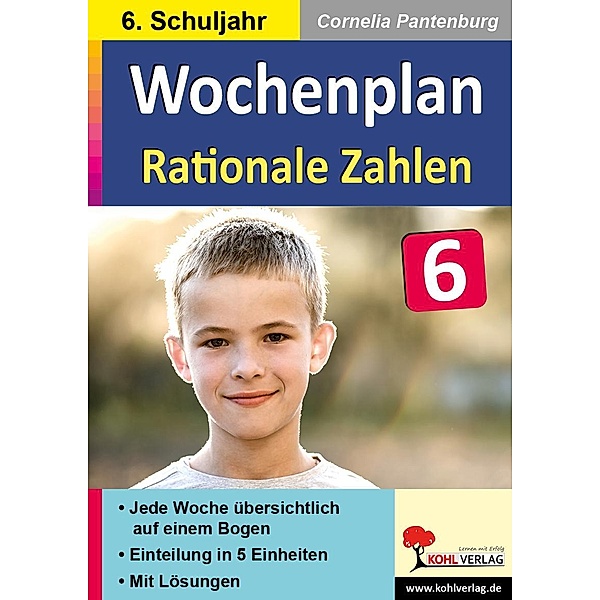 Wochenplan Rationale Zahlen / Klasse 6 / Wochenplan, Cornelia Pantenburg