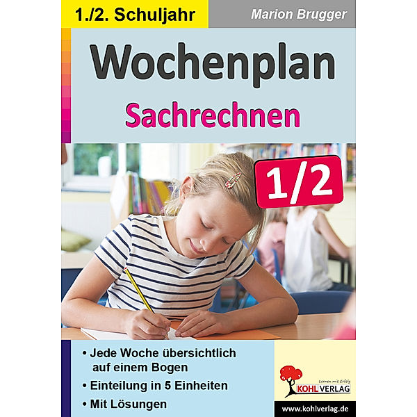 Wochenplan Sachrechnen / Klasse 1-2, Marion Brugger