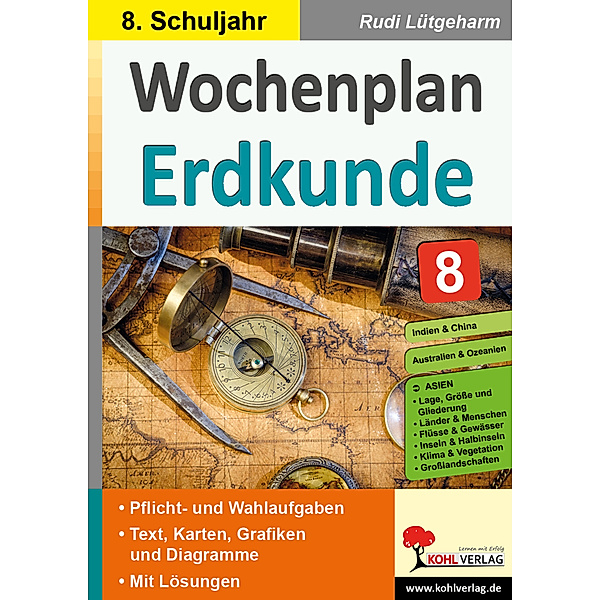 Wochenplan / Wochenplan Erdkunde / Klasse 8, Rudi Lütgeharm