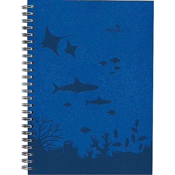 Wochenplaner Nature Line Ocean 2023 - Taschen-Kalender A5 - 1 Woche 2 Seiten - Ringbindung - 128 Seiten - Umwelt-Kalende
