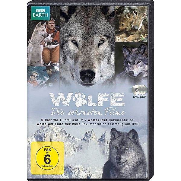 Wölfe - die schönsten Filme, 3 DVDs