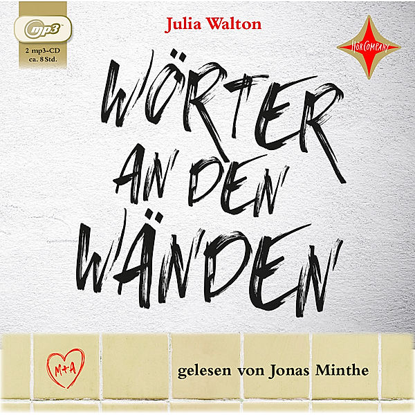 Wörter an den Wänden,Audio-CD, Julia Walton