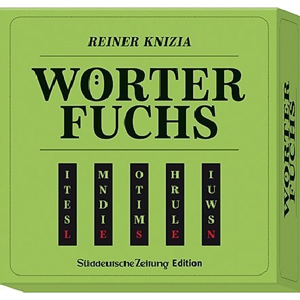 Süddeutsche Zeitung / Bibliothek Wörter-Fuchs (Spiel), Dr. Reiner Knizia