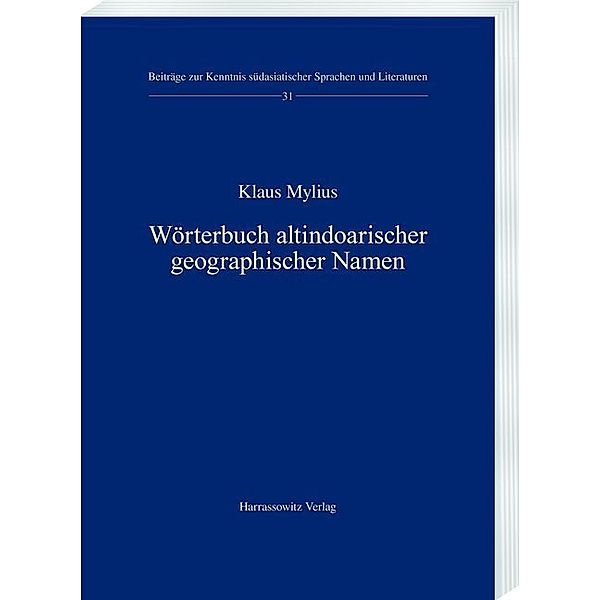 Wörterbuch altindoarischer geographischer Namen, Klaus Mylius