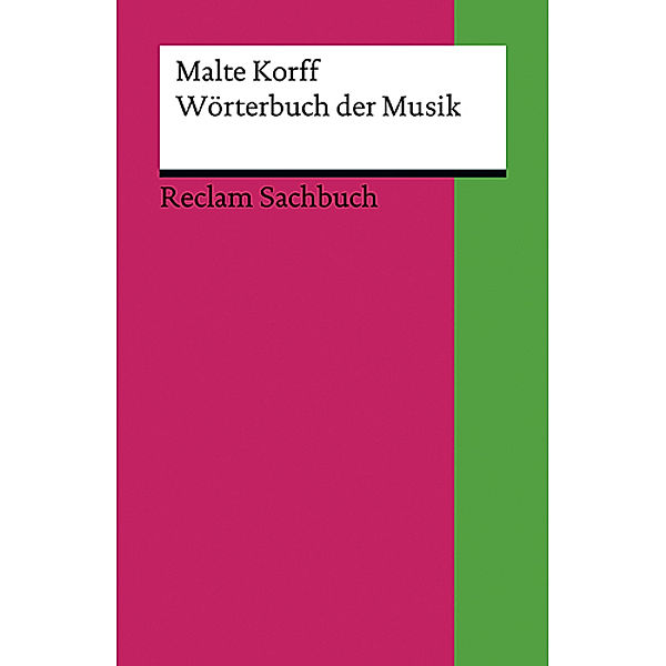 Wörterbuch der Musik, Malte Korff