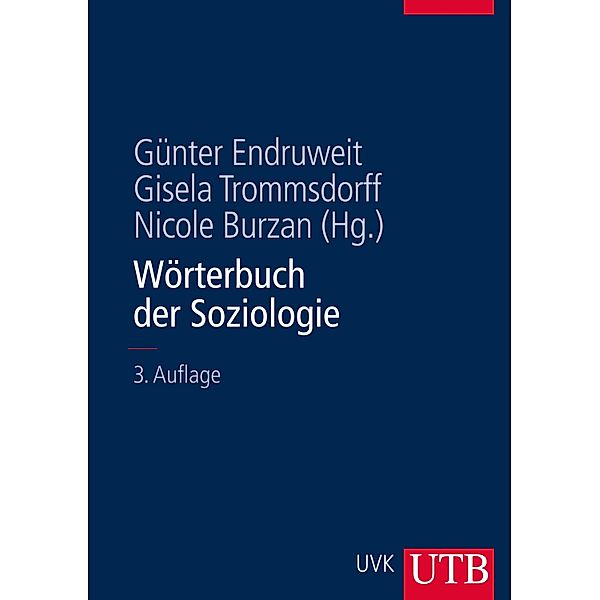 Wörterbuch der Soziologie, Gisela Trommsdorff, Günter Endruweit, Nicole Burzan