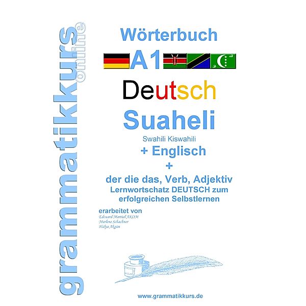 Wörterbuch Deutsch - Suaheli - Englisch, Marlene Schachner