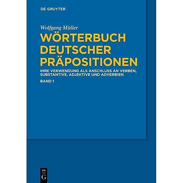 Wörterbuch deutscher Präpositionen, Wolfgang Müller