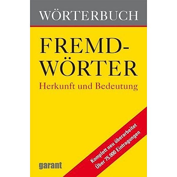 Wörterbuch Fremdwörter