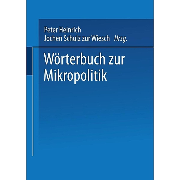 Wörterbuch zur Mikropolitik