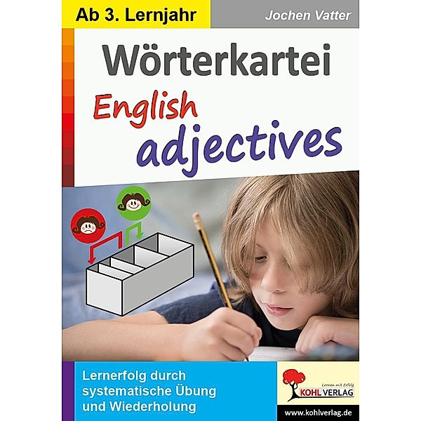 Wörterkartei English adjectives, Jochen Vatter