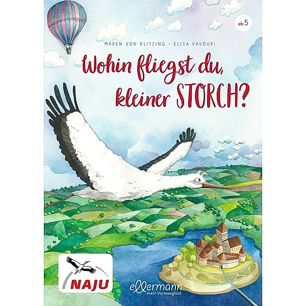 Wohin fliegst du, kleiner Storch?, Maren von Klitzing