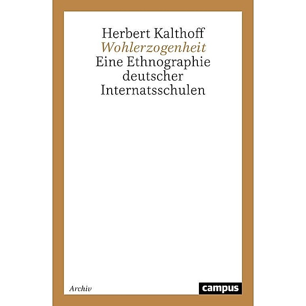 Wohlerzogenheit, Herbert Kalthoff