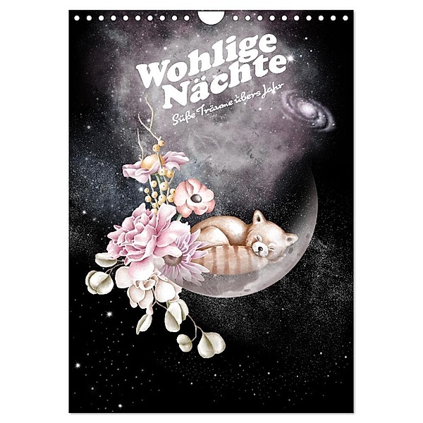 Wohlige Nächte - Süße Träume übers Jahr (Wandkalender 2024 DIN A4 hoch), CALVENDO Monatskalender, Lucia