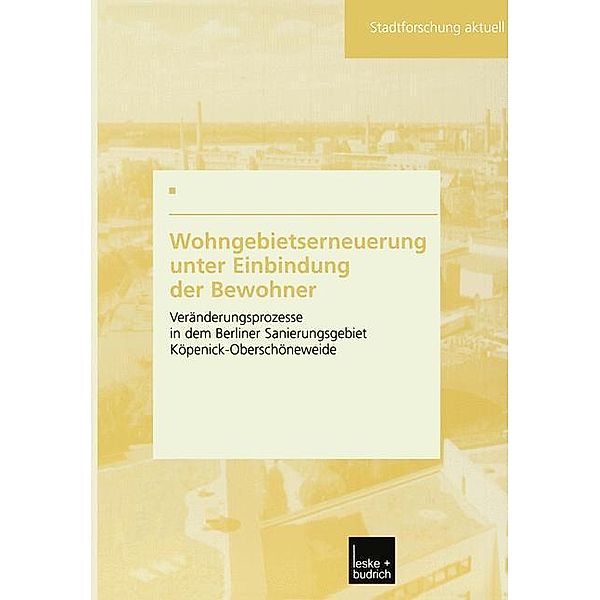 Wohngebietserneuerung unter Einbindung der Bewohner, Anja Stichs