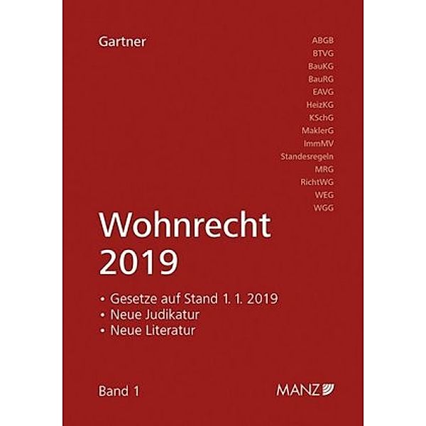 Wohnrecht 2019, Herbert Gartner