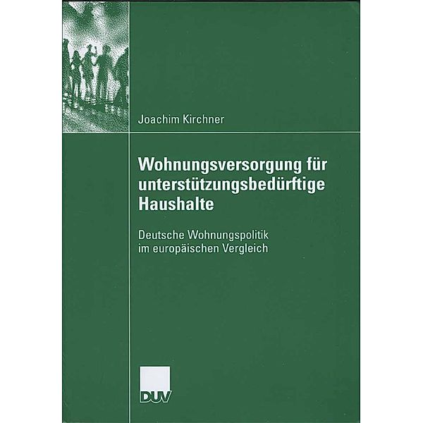 Wohungsversorgung für unterstützungsbedürftige Haushalte, Joachim Kirchner