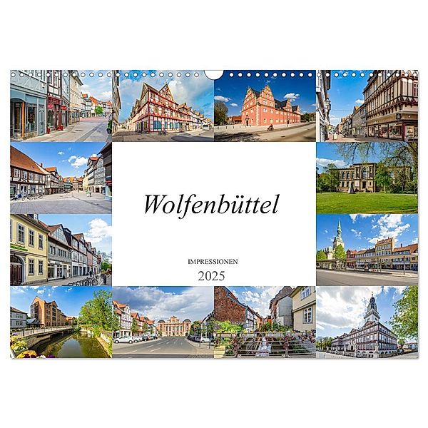 Wolfenbüttel Impressionen (Wandkalender 2025 DIN A3 quer), CALVENDO Monatskalender, Calvendo, Dirk Meutzner