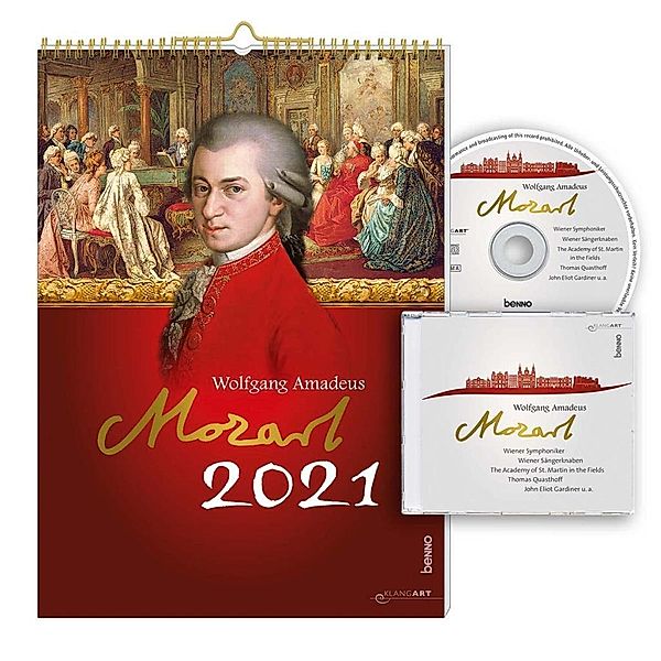 Wolfgang Amadeus Mozart 2021, m. 1 Audio-CD, Wolfgang Amadeus Mozart