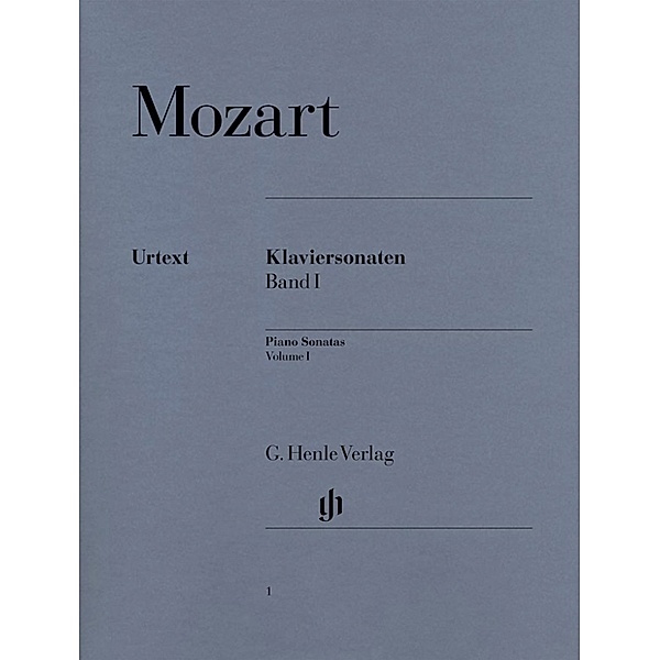 Wolfgang Amadeus Mozart - Klaviersonaten, Band I.Bd.1, Band I Wolfgang Amadeus Mozart - Klaviersonaten