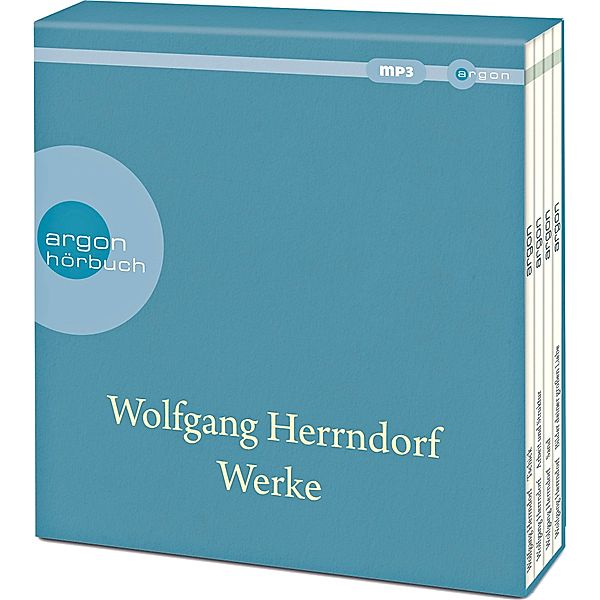 Wolfgang Herrndorf Werke, 6 MP3-CDs, Wolfgang Herrndorf