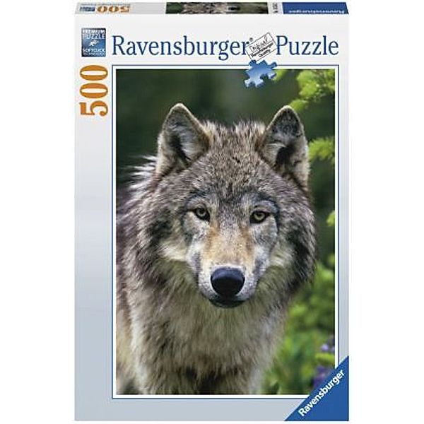 Wolfsportrait (Puzzle)