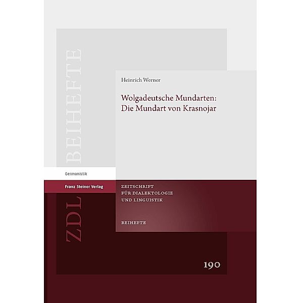 Wolgadeutsche Mundarten: Die Mundart von Krasnojar, Heinrich Werner