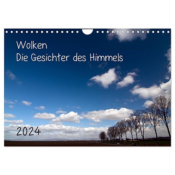 Wolken - Die Gesichter des Himmels (Wandkalender 2024 DIN A4 quer), CALVENDO Monatskalender, Michael Möller