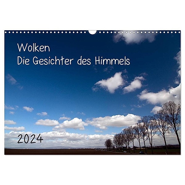 Wolken - Die Gesichter des Himmels (Wandkalender 2024 DIN A3 quer), CALVENDO Monatskalender, Michael Möller