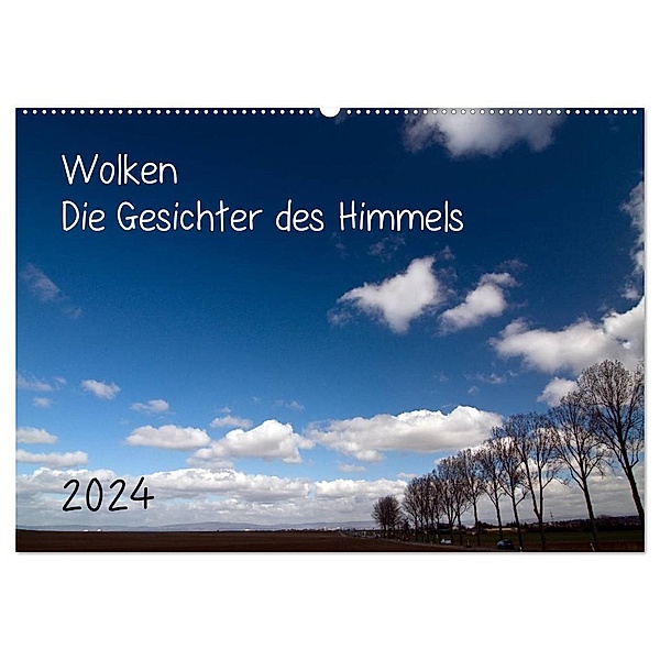 Wolken - Die Gesichter des Himmels (Wandkalender 2024 DIN A2 quer), CALVENDO Monatskalender, Michael Möller