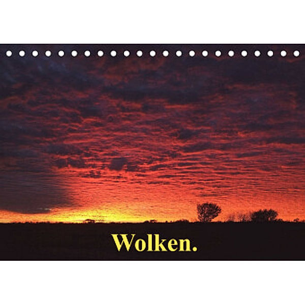 Wolken. (Tischkalender 2022 DIN A5 quer), Verena Scholpp