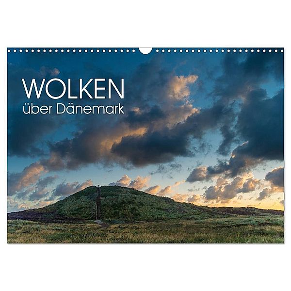 Wolken über Dänemark (Wandkalender 2024 DIN A3 quer), CALVENDO Monatskalender, Georg Stelzner