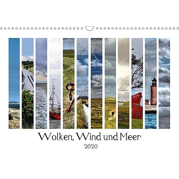 Wolken, Wind und Meer (Wandkalender 2020 DIN A3 quer), Jürgen Bergenthal